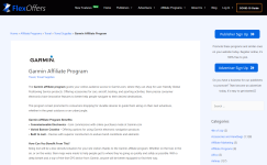 Garmin Affiliate Program